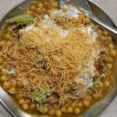 Tikki chaat A picture of Tikki chaat.