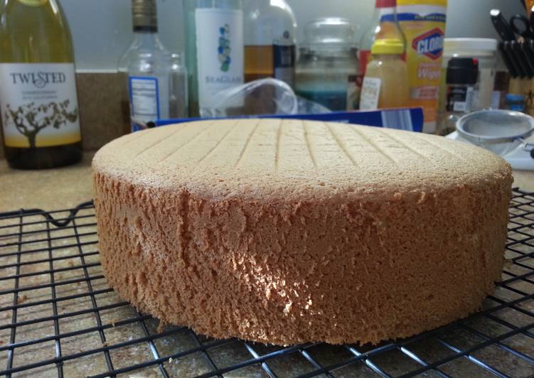 Simple Way to Make Super Quick Homemade Foolproof sponge cake