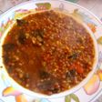 Lentejas con espinacas y arroz