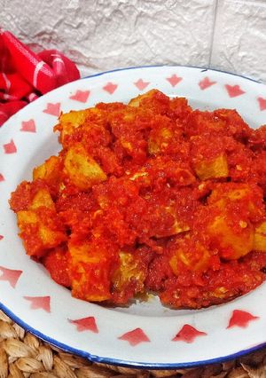 Foto resep Telur Ceplok&kentang balado