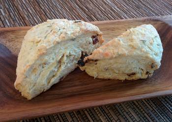 Popular Cuisine Savory scones with sun dried tomatoes Most Delicious Popular Cuisine Savory scones with sun dried tomatoes Most Delicious
