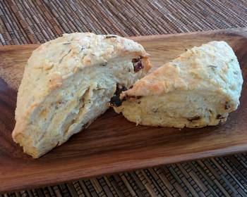 Latest Recipe Savory scones with sun dried tomatoes Delicious and Healthy