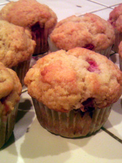 A picture of Strawberry muffins.