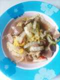 Tumis Sawi Bakso
