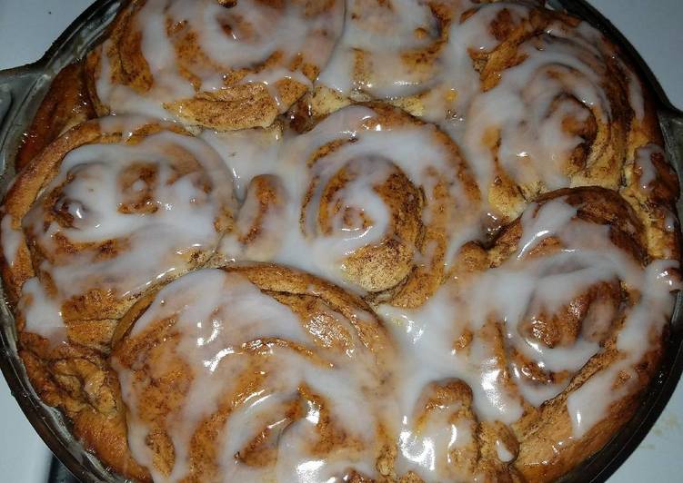 Recipe of Perfect Cinnamon bun apple pie