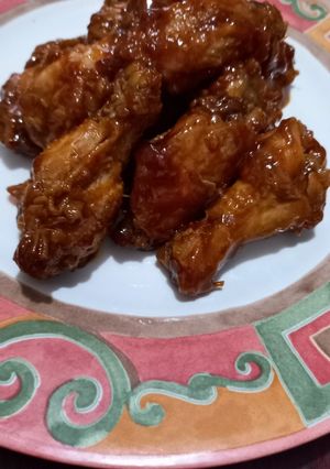 Foto resep Sayap ayam saus bbq