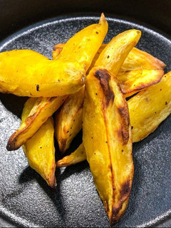 氣炸地瓜薯條(By比依氣炸鍋) 的食譜成品照片