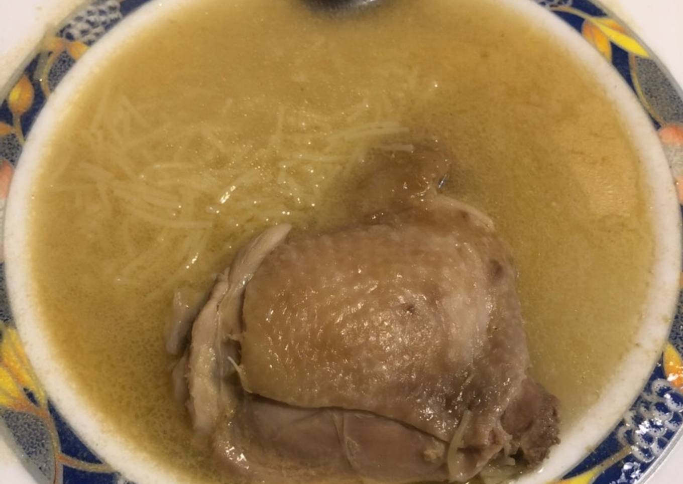 Sopa de pollo con Thermomix