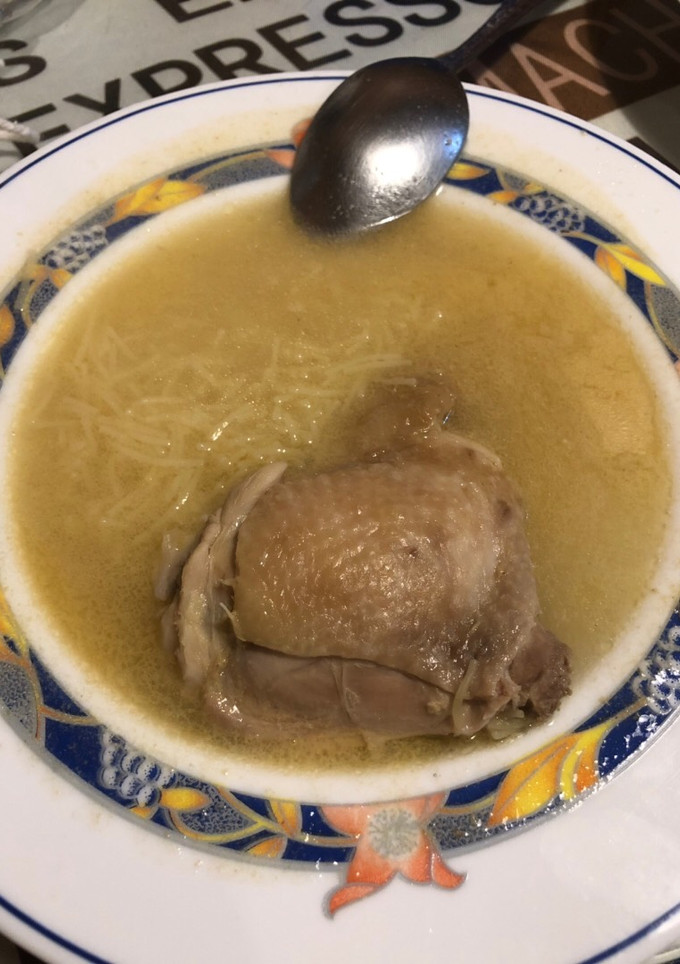 Una foto de Sopa de pollo con Thermomix