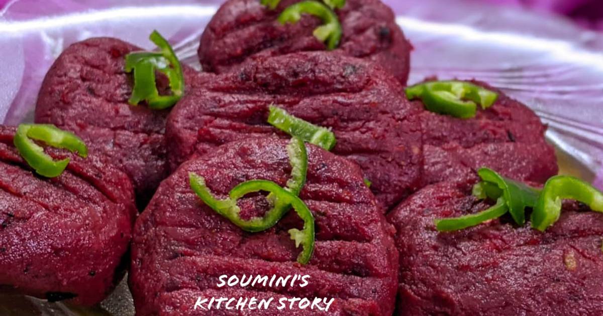Sweet Potato and Beetroot Cutlets Recipe by Soumini Bhattacherjee Cookpad