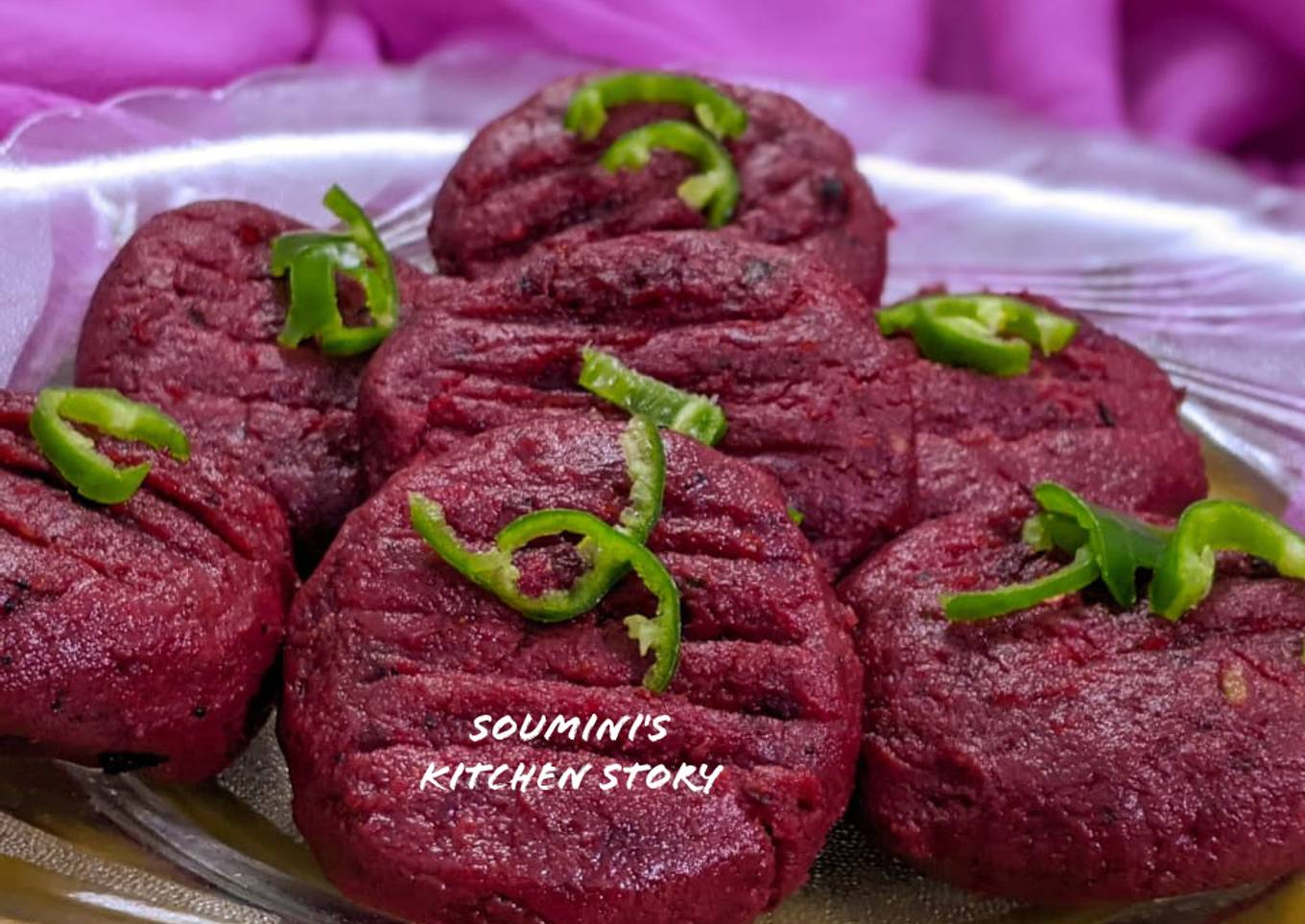 Sweet Potato and Beetroot Cutlets