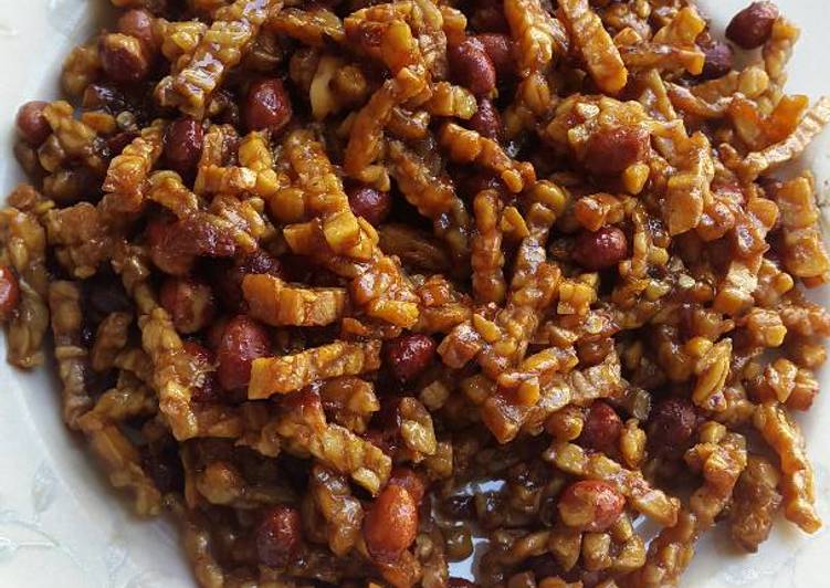 Resep Tempe Kering Kacang oleh Mutiara Soraya Sanad Cookpad