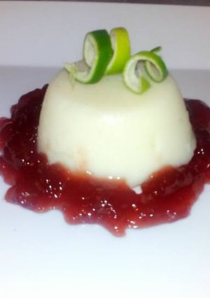 Una foto de Natilla de coco deliciosa