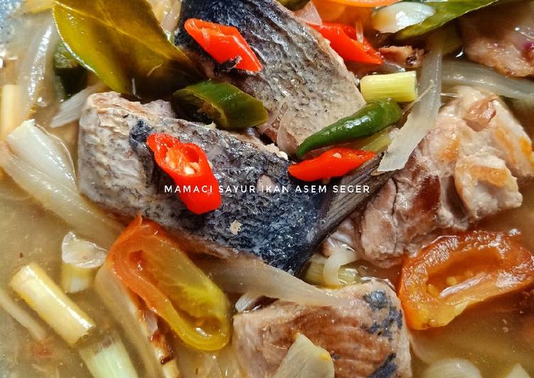 Langkah Mudah untuk Membuat Mamaci Sayur Ikan Asem Seger, Lezat Sekali