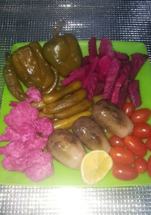 صورة لوصفة اطيب مخللل