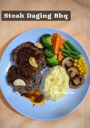 Foto resep Steak Daging Bbq