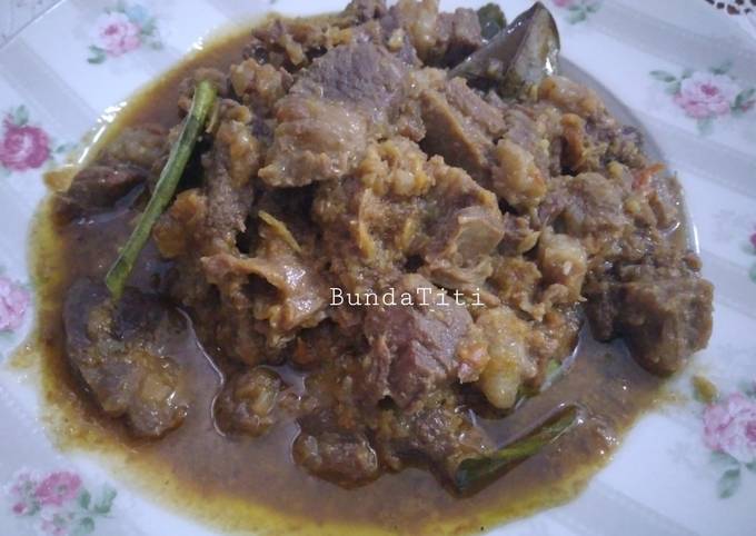 Resep 574.Krengsengan Daging Kambing Anti Gagal