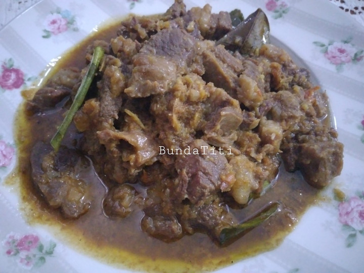 Resep 574.Krengsengan Daging Kambing Anti Gagal