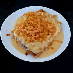 My Macaroni Cheese with Grated Chilli Cheese on Top.#Breakfast A picture of My Macaroni Cheese with Grated Chilli Cheese on Top.#Breakfast.