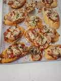 Baguette pizza