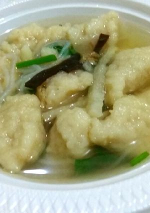 Foto resep Tekwan (fishball soup) khas Palembang