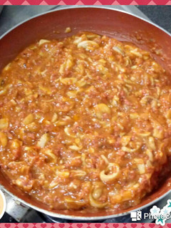 Foto resep Saus spaghetti...isi jamur + kornet