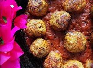 Une photo de Boulettes de viande à la ricotta et à l’origan#lacommunauteentablier#fromage #brigadesaucechocolat