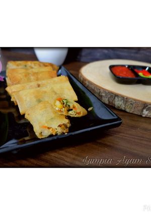 Foto resep Lumpia Ayam Sayuran
