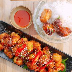A picture of Quick and tasty chicken.