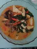 Sayur ikan pee + tahu