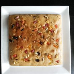 A picture of Dried Fruits And Nuts Cake.