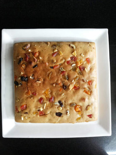 A picture of Dried Fruits And Nuts Cake.