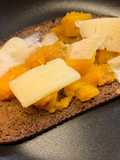 Crostone zucca e Montasio