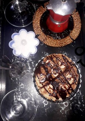 صورة لوصفة بان كيك روعة 😋😋 مع قهوة العصر