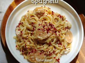 Gambar Creamy Cheese Spaghetti