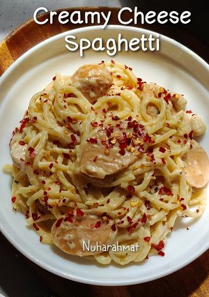 Gambar Creamy Cheese Spaghetti