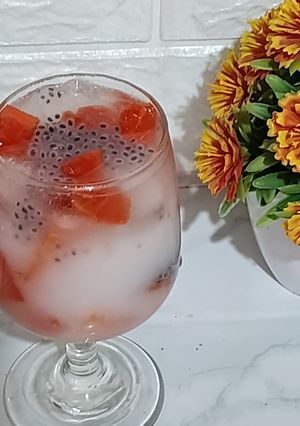 Foto resep Es Kalikih Santan khas Minang