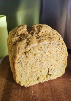 Una foto de Pan con harina de avena y trigo en panificadora
