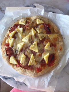 Foto de Pizza com ananás