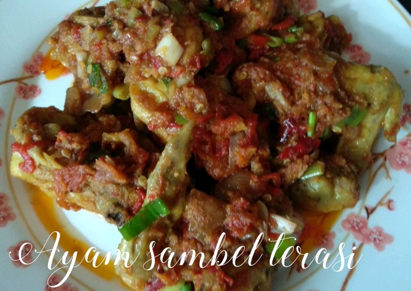 Ayam sambel terasi