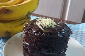 Cara Buat Bolu Coklat Kulit Pisang Anti Gagal