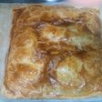 Solomillo en costra de hojaldre y manzana caramelizada