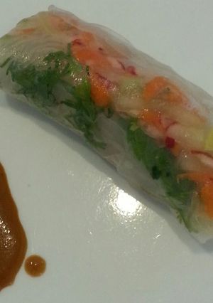 A picture of Vietnamese spring roll.