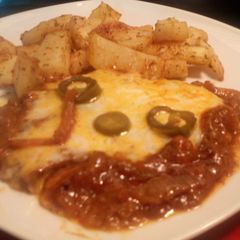 A picture of Sunshine's mexican steak.