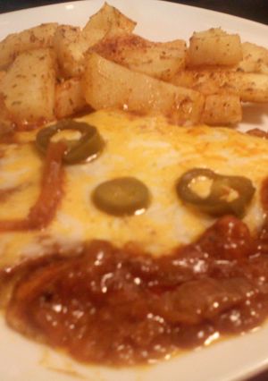 A picture of Sunshine's mexican steak.