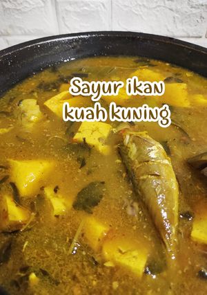 Foto resep Sayur ikan kuah kuning🐟