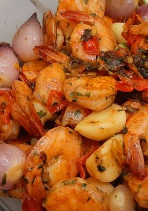 Foto resep Spicy Butter Prawn