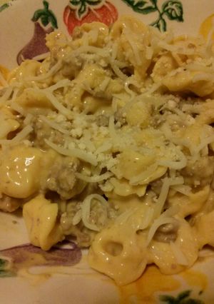 A picture of Quick and Tasty Dinner- "Tortell-meaty".