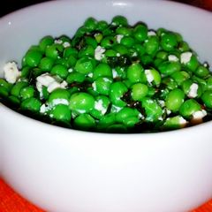 A picture of Mint & feta peas.
