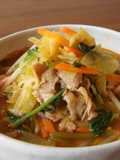 Stamina Boosting with Plenty of Vegetables Miso Ramen Noodles